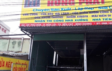 CƠ SỞ CỬA CUỐN CỬA KÉO HÙNG PHÁT