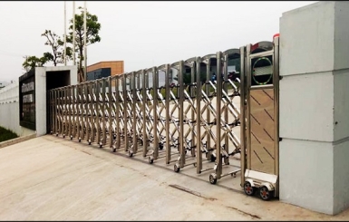 Lắp đặt cổng xếp | Kiến thức cần biết và lưu ý quan trọng.