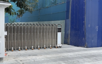 Dịch vụ lắp đặt cổng xếp tại Bàu Bàng - Uy tín, chuyên nghiệp