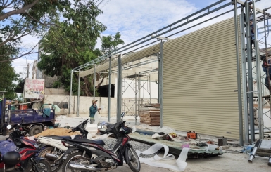 Thi công lắp đặt cửa cuốn trọn gói