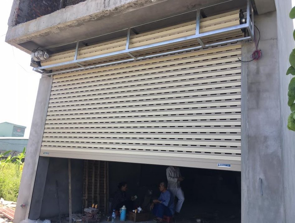 Thi công cửa cuốn úc tại Bình Dương