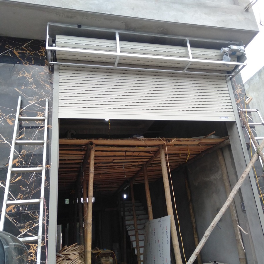Thi công cửa cuốn úc tại Bình Dương