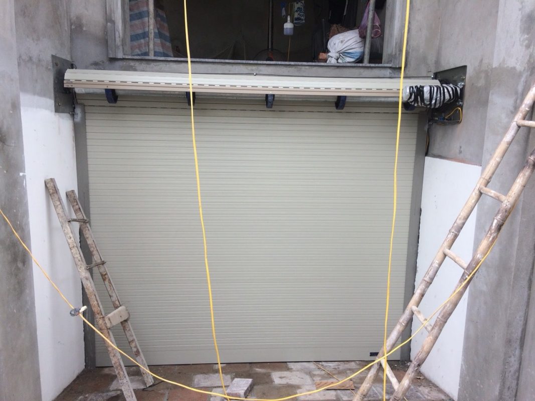 Thi công cửa cuốn úc tại Bình Dương