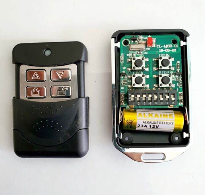 Sửa remote cửa cuốn
